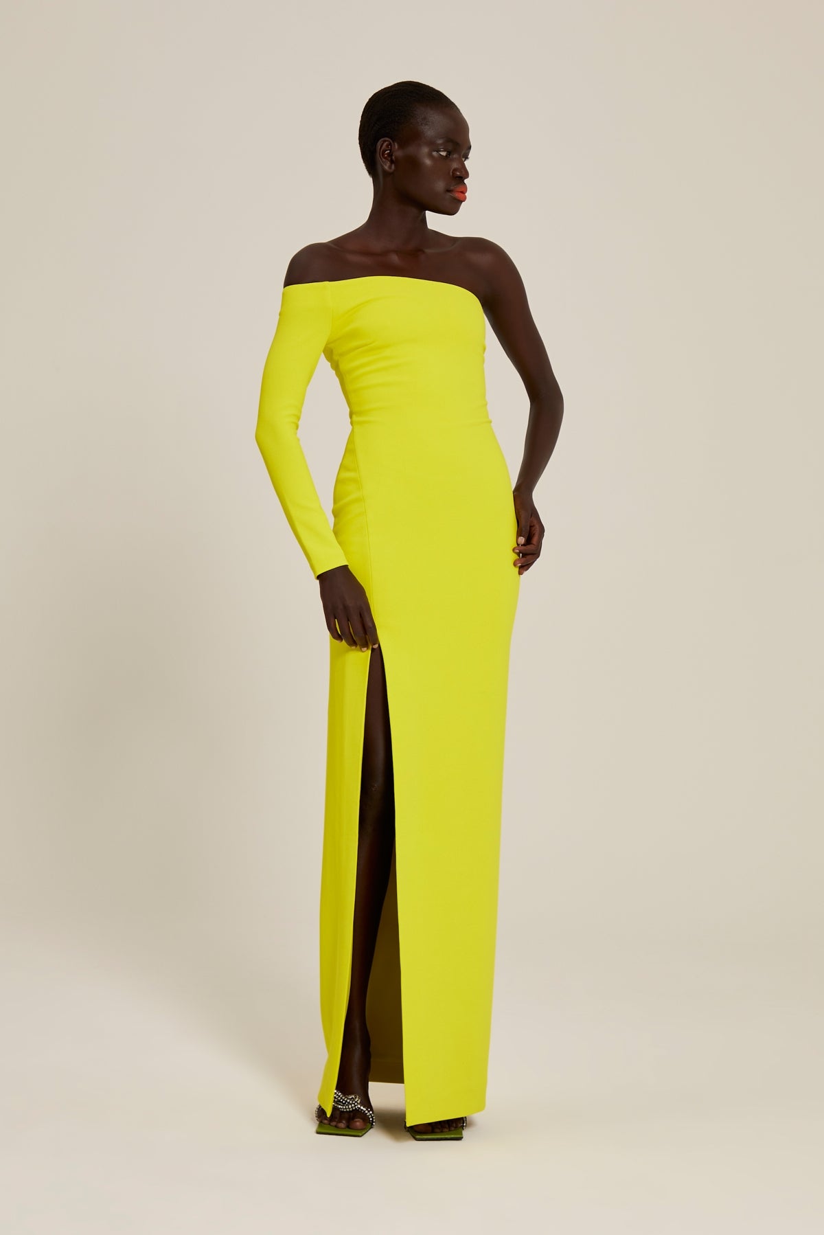 The Palmer Dress in Sulphur – Solace London
